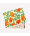 Bonnie and Neil | Table Runner | Hibiscus | Red